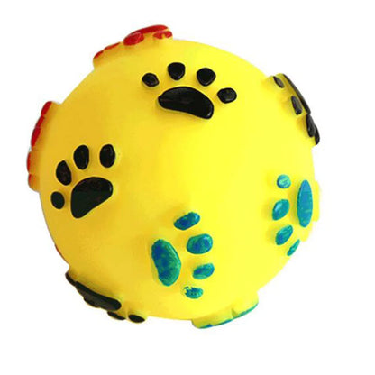 Pets Interactive Ball Teeth Chew Sound Ball